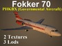 fokker f70 phk 3d max