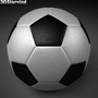 football ball 3d max