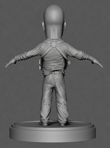 3d model actor bruce willis - Male Bruce Willis Cartoon... by CG ARTStudio