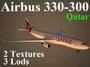 3d airbus qtr model