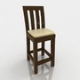 maya bar stool leather