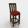 maya bar stool leather