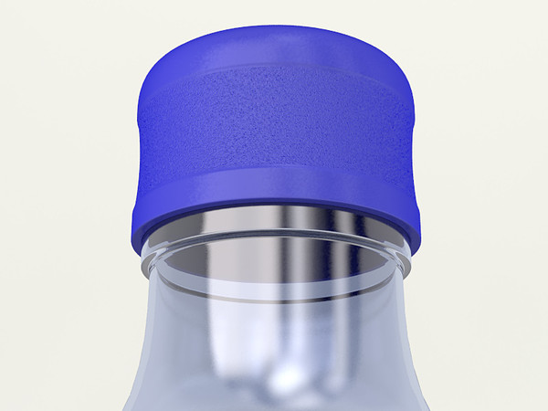 bottle water plastic 3d model - Plastic Bottle for Water Coolers... by Monaco Felice