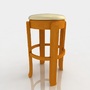 maya bar stool leather