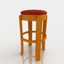maya bar stool leather