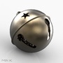 jingle bell 3d obj