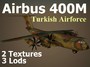 airbus 400m taf 3d max