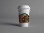 3d starbucks paper cup model