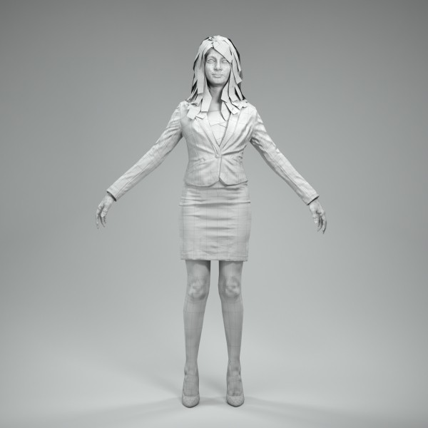 3d axyz character human model - BWom0009-M4-CS... by axyzdesign