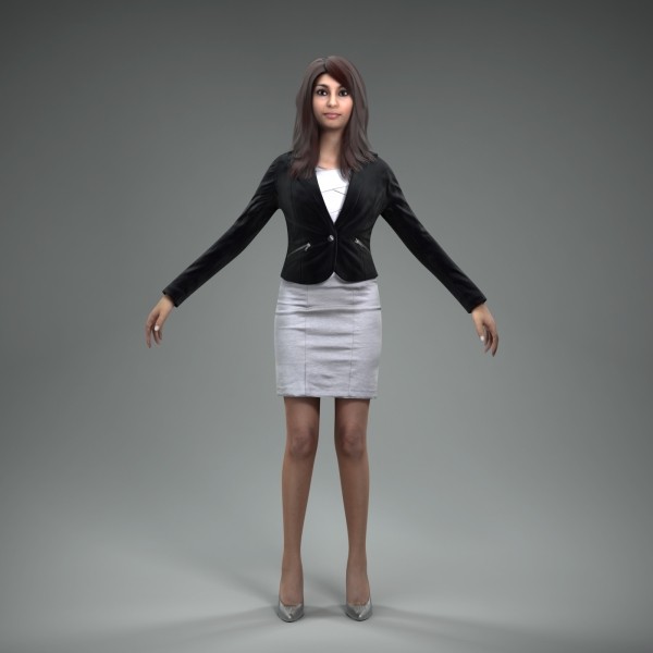 3d axyz character human model - BWom0009-M4-CS... by axyzdesign