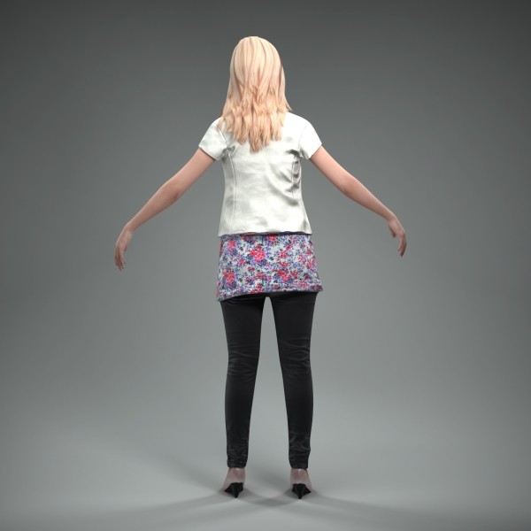 3dsmax axyz body rigged - CWom0011-M4-CS... by axyzdesign