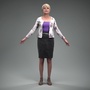 3d axyz body rigged