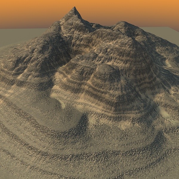 3ds max mountain maps terrain - MountainBLL-1... by ERLHN