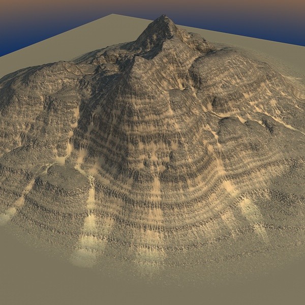 3ds max mountain maps terrain - MountainBLL-1... by ERLHN