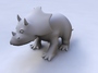 triceratops animation 3d obj