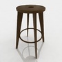 3d bar stool