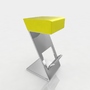 3d model bar stool