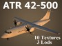 atr 42-500 3d model