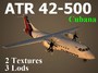 atr 42-500 cub 3d model