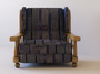 3dsmax armchair upholstery