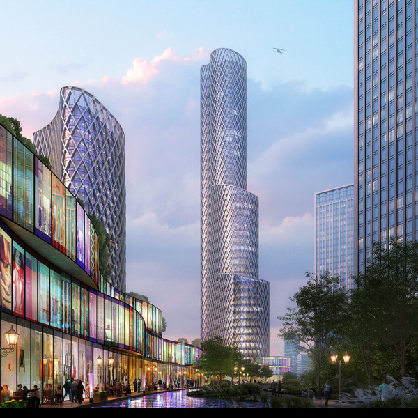 cityscape 3d model - City Big Cityscape High...001... by Mostusk