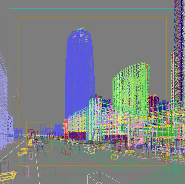 cityscape 3d model - City Big Cityscape High...001... by Mostusk