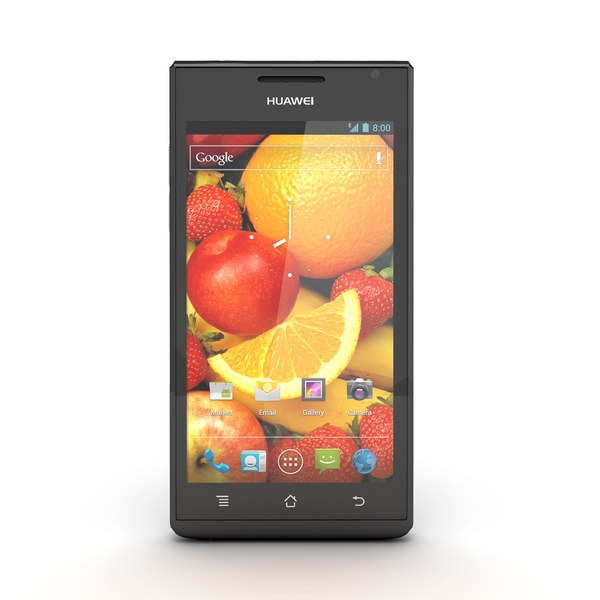 huawei ascend p1 black obj - Huawei Ascend P1 Black Color... by Leeift