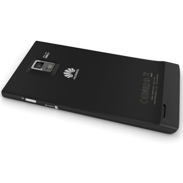 huawei ascend p1 black obj - Huawei Ascend P1 Black Color... by Leeift