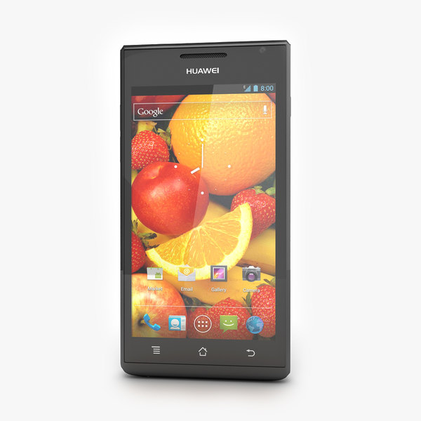 huawei ascend p1 black obj - Huawei Ascend P1 Black Color... by Leeift