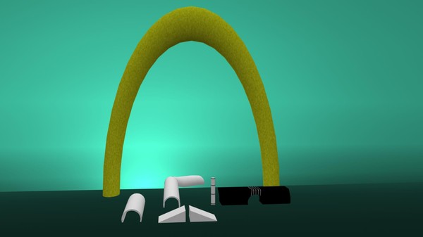 mini golf hole c ma - Mini Golf Alphabet C Hole... by razorsharpgames