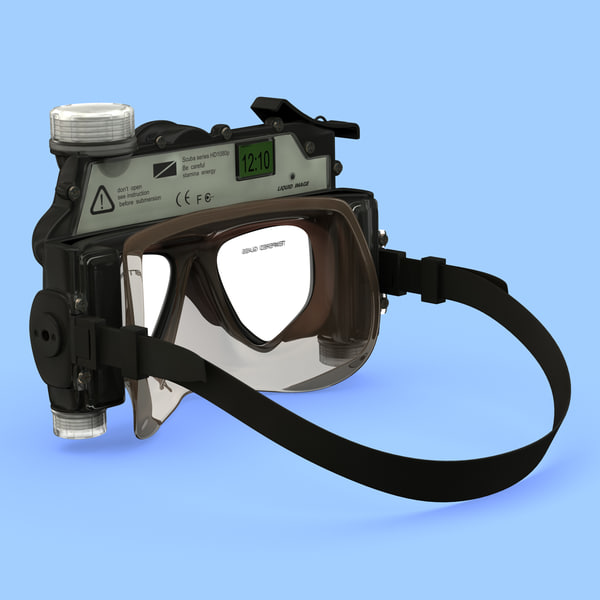 max diving set scuba - Diving Collection... by 3d_molier