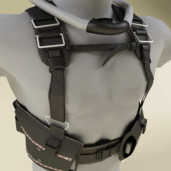 max diving set scuba - Diving Collection... by 3d_molier