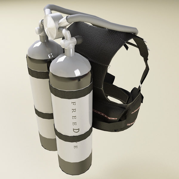max diving set scuba - Diving Collection... by 3d_molier