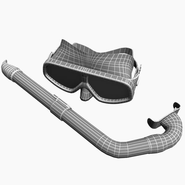 max diving set scuba - Diving Collection... by 3d_molier