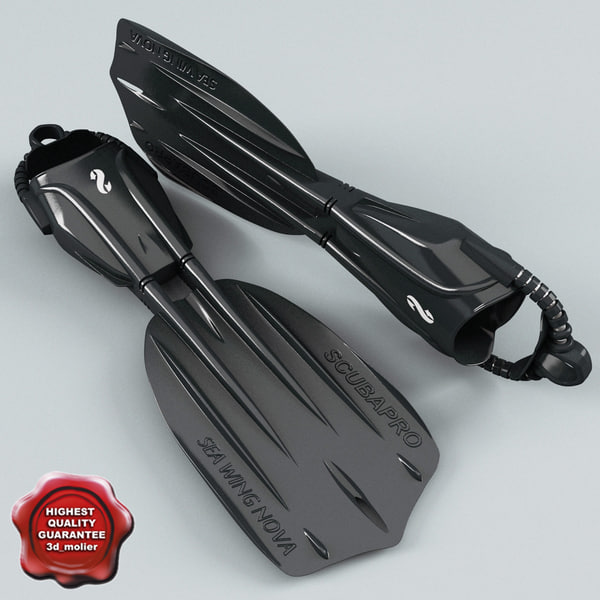 max diving set scuba - Diving Collection... by 3d_molier
