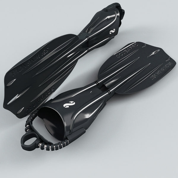 max diving set scuba - Diving Collection... by 3d_molier