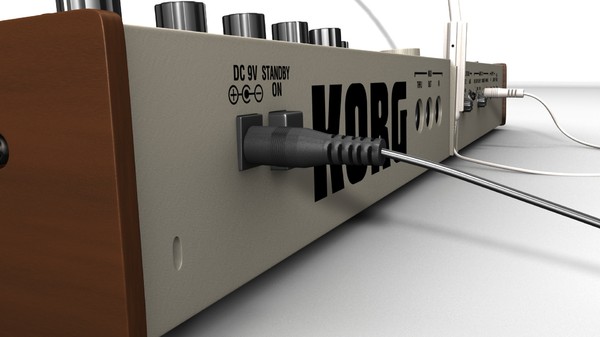synthesizer korg microkorg 3d model - MicroKorg... by Teutch