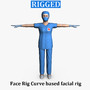 surgeon female 01 3d model