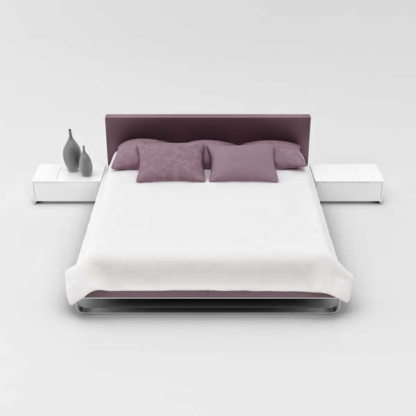 3d model architectural - Bed 03... by Lajhar 