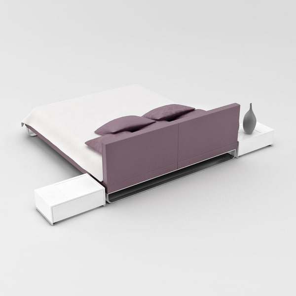 3d model architectural - Bed 03... by Lajhar 