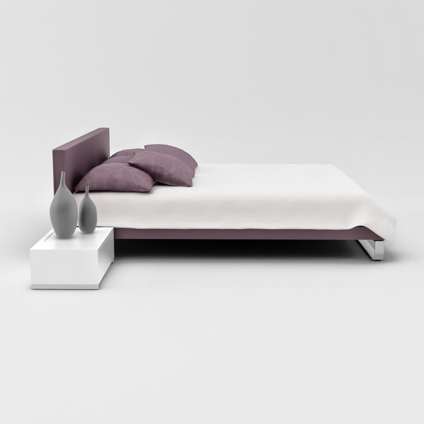 3d model architectural - Bed 03... by Lajhar 