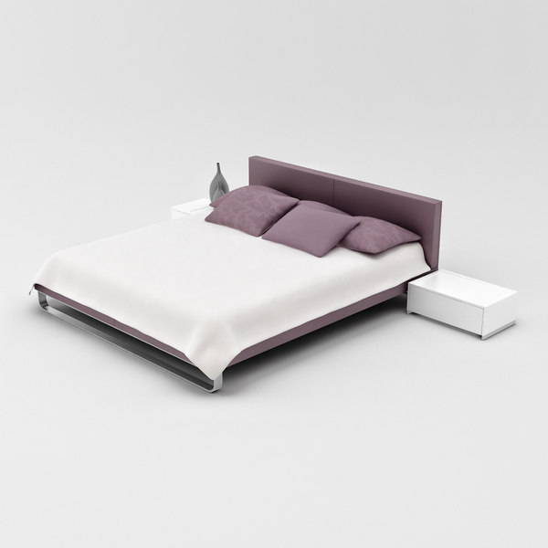 3d model architectural - Bed 03... by Lajhar 