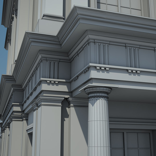3d french chateau model - French Chateau... by Van der Dal