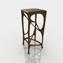 3d bar stool model