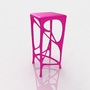3d model of bar stool