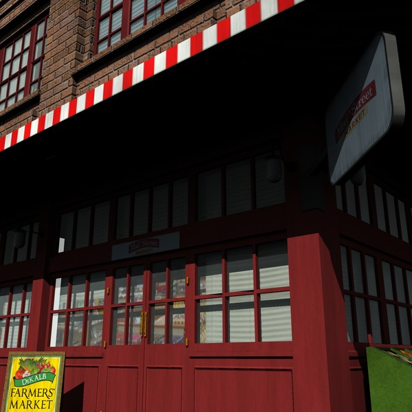 3d mini market - Mini Market... by Studio Vertex