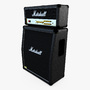 3d model marshall jvm 210h amplifier