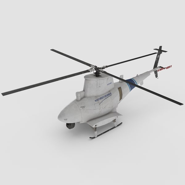 maya northrop grumman mq-8 scout - Northrop Grumman MQ-8 Fire Scout 4... by 3d_molier