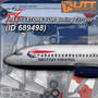 Boeing 737-200 free texture British