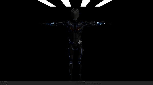 3d future stealth suit - Future Stealth Suit... by kieranr1